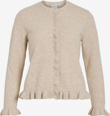 VILA - Cárdigan 'VIJACIA' en beige: frente