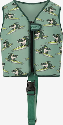 ZigZag Schwimmweste 'Lamai' in Grün: Vorderseite