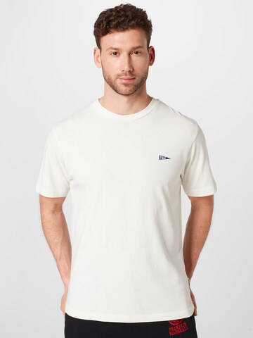 T-Shirt FRANKLIN & MARSHALL en blanc : devant