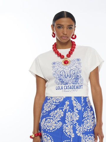 Lola Casademunt - Camisa em branco