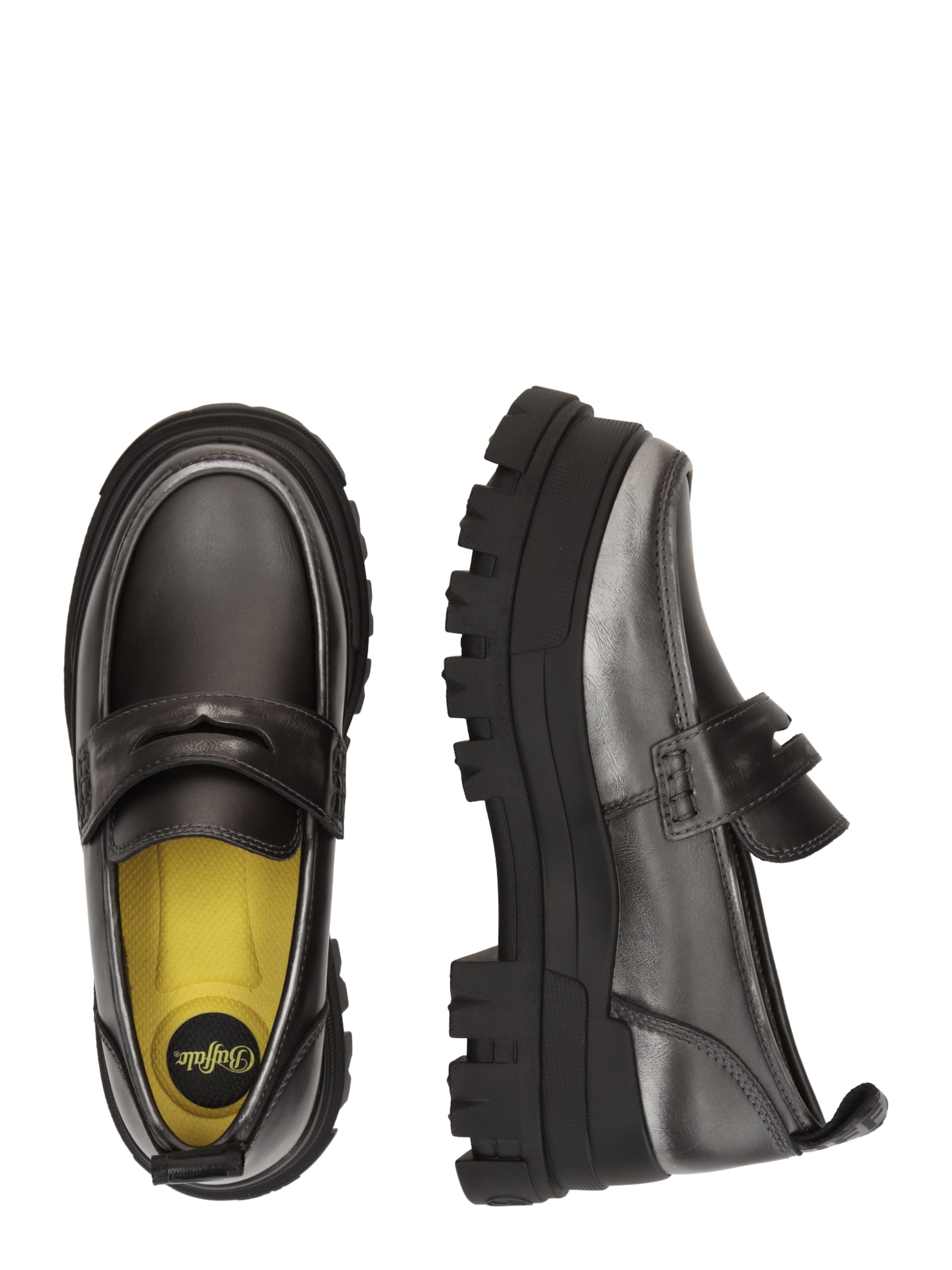 BUFFALO Pantofle 'Aspha' w kolorze szary