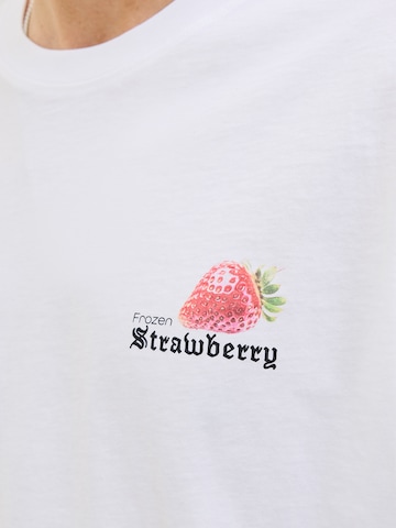 JACK & JONES T-Shirt 'JORBRADLEY' in Weiß