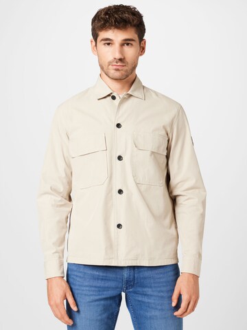 Calvin Klein Between-Season Jacket in Beige: front