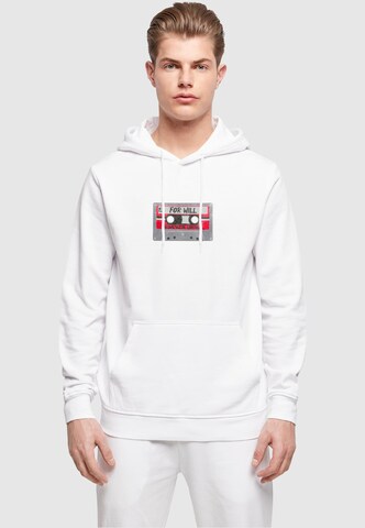 ABSOLUTE CULT Sweatshirt 'Stranger Things' in Weiß: Vorderseite