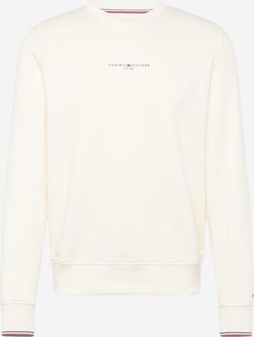 TOMMY HILFIGER - Sudadera en beige: frente