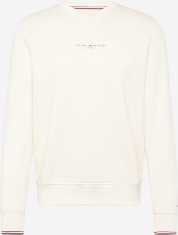 TOMMY HILFIGER - Sudadera en beige: frente