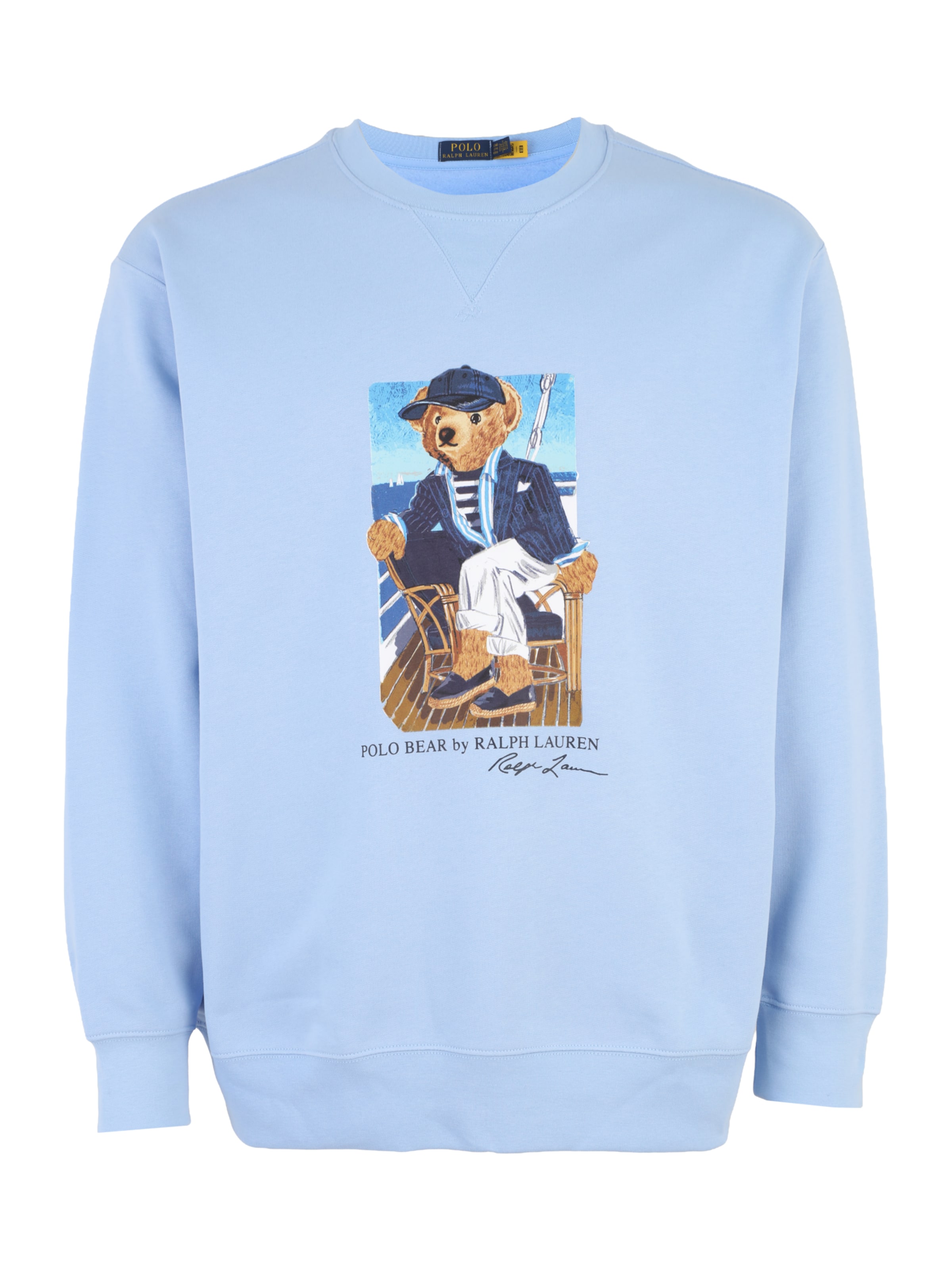 Polo Ralph Lauren Big & Tall Sweatshirt in Blauw: voorkant