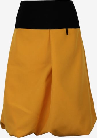 dunkle design Rock 'Long Ballonskirt' in Gelb: Vorderseite