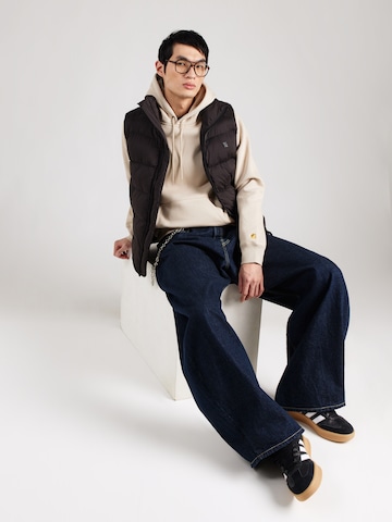 Carhartt WIP Sweatshirt 'Chase' in Beige