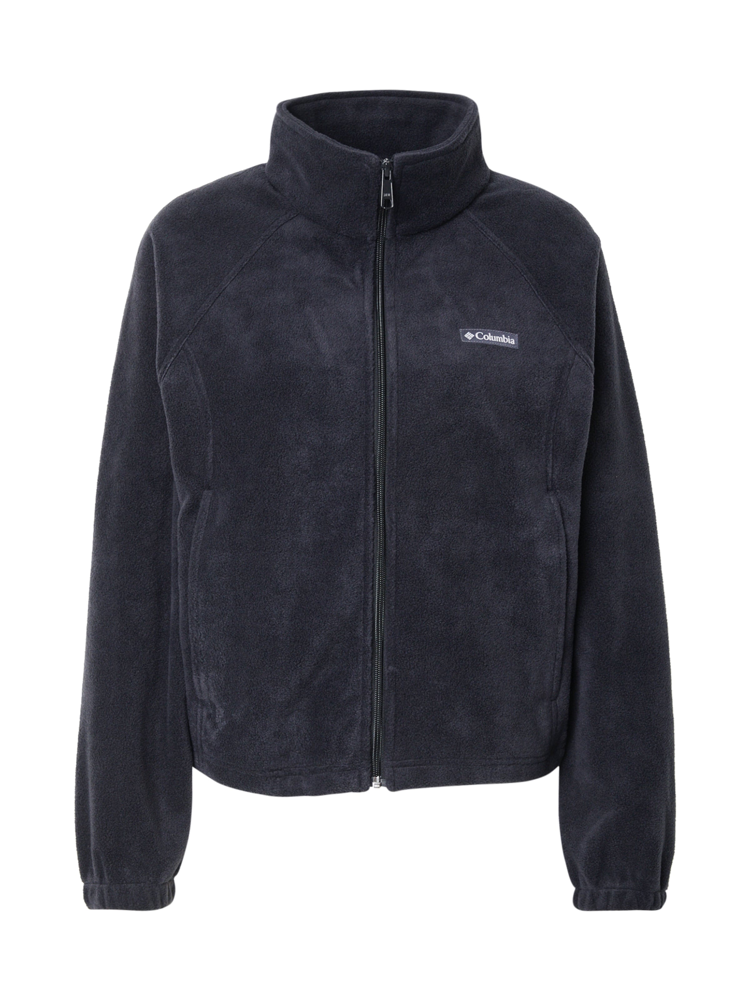 COLUMBIA Functionele fleece jas 'Benton Springs™' in Zwart: voorkant