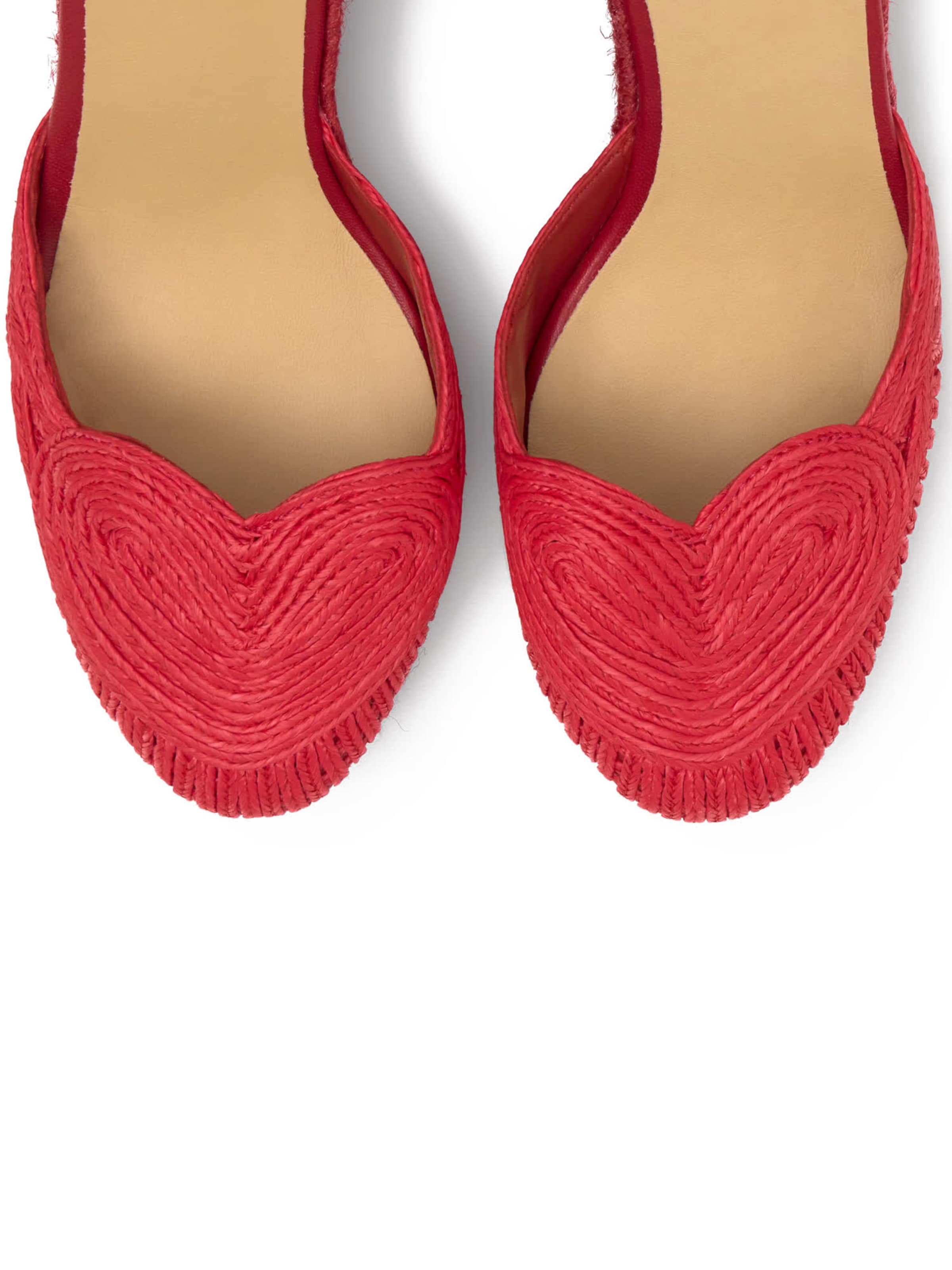 Castañer Espadrilky 'Cacia' - Červená
