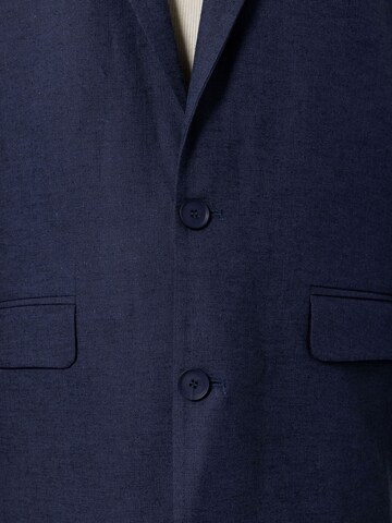 VAMOS CLO Regular fit Blazer 'Black-eyed Susan' in Blue