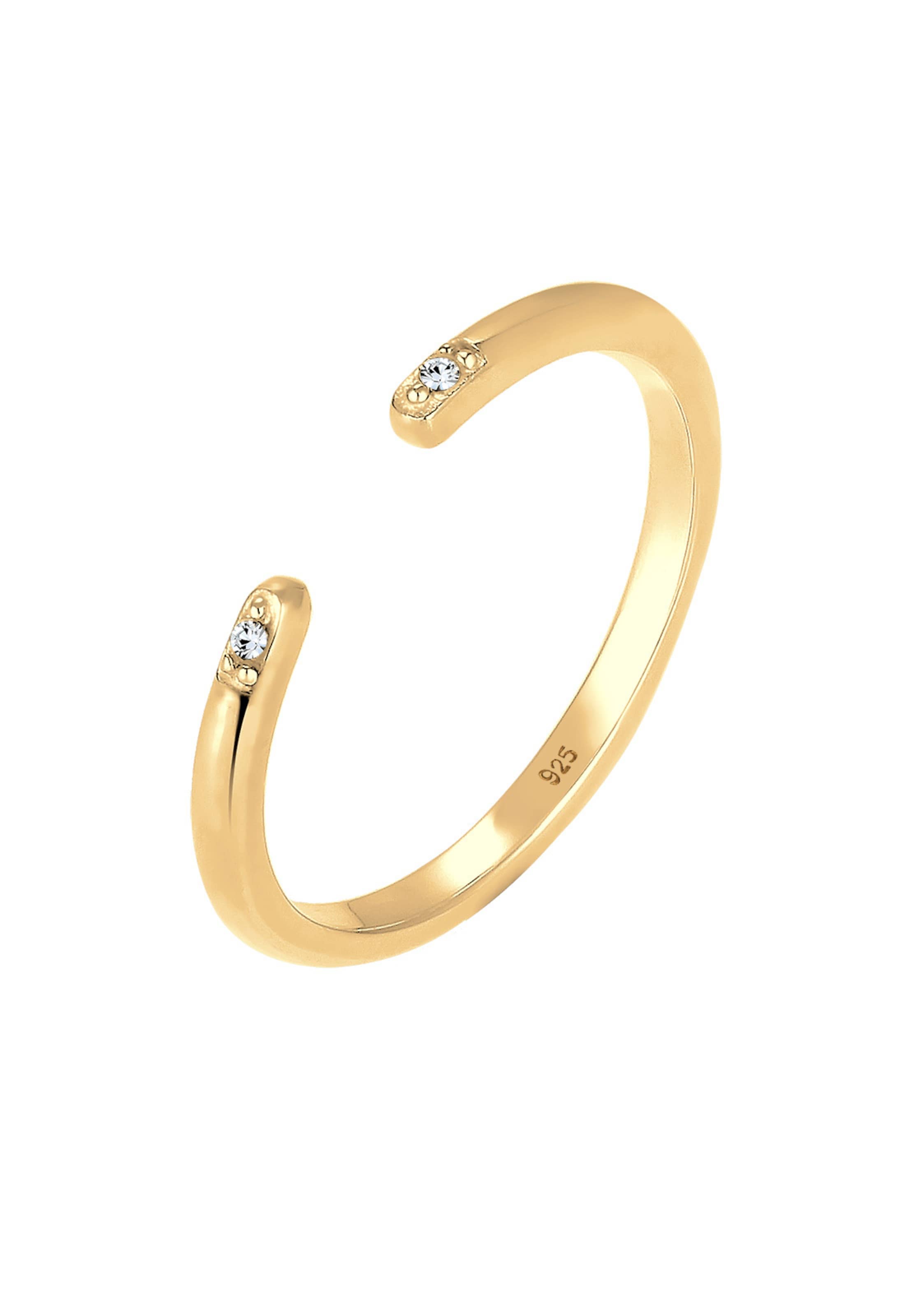ELLI Ring in Gold: Vorderseite