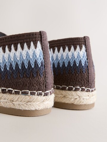 Next Espadrilles 'Forever Comfort' in Blau