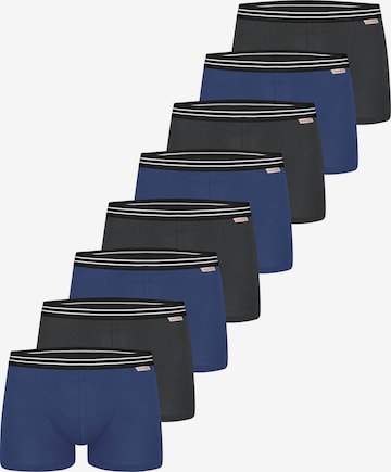 Nur Die Boxer shorts ' Cotton Stretch ' in Blue: front