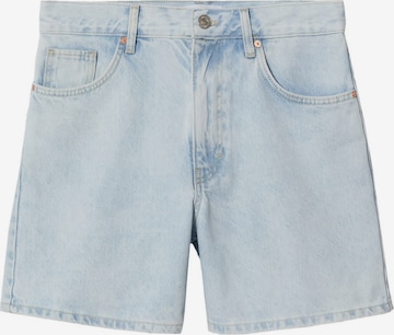 MANGO Regular Jeans 'ZAIDA' in Blauw: voorkant