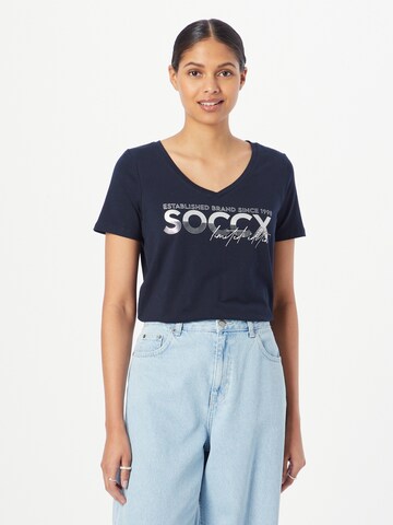 Soccx Shirt 'Mary' in Blauw: voorkant