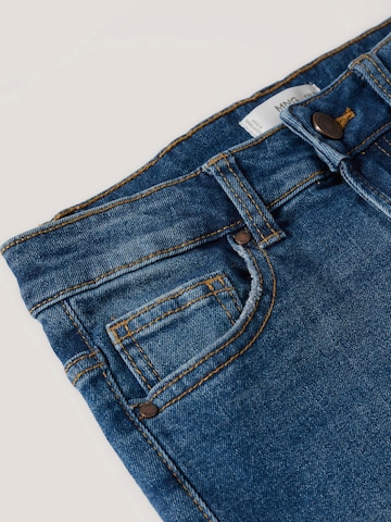 MANGO KIDS Slimfit Jeans 'John' in Blauw