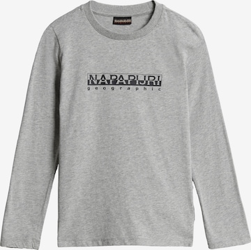 T-Shirt NAPAPIJRI en gris : devant