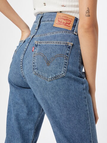 LEVI'S ® Tapered Farkut 'High Waisted Mom' värissä sininen