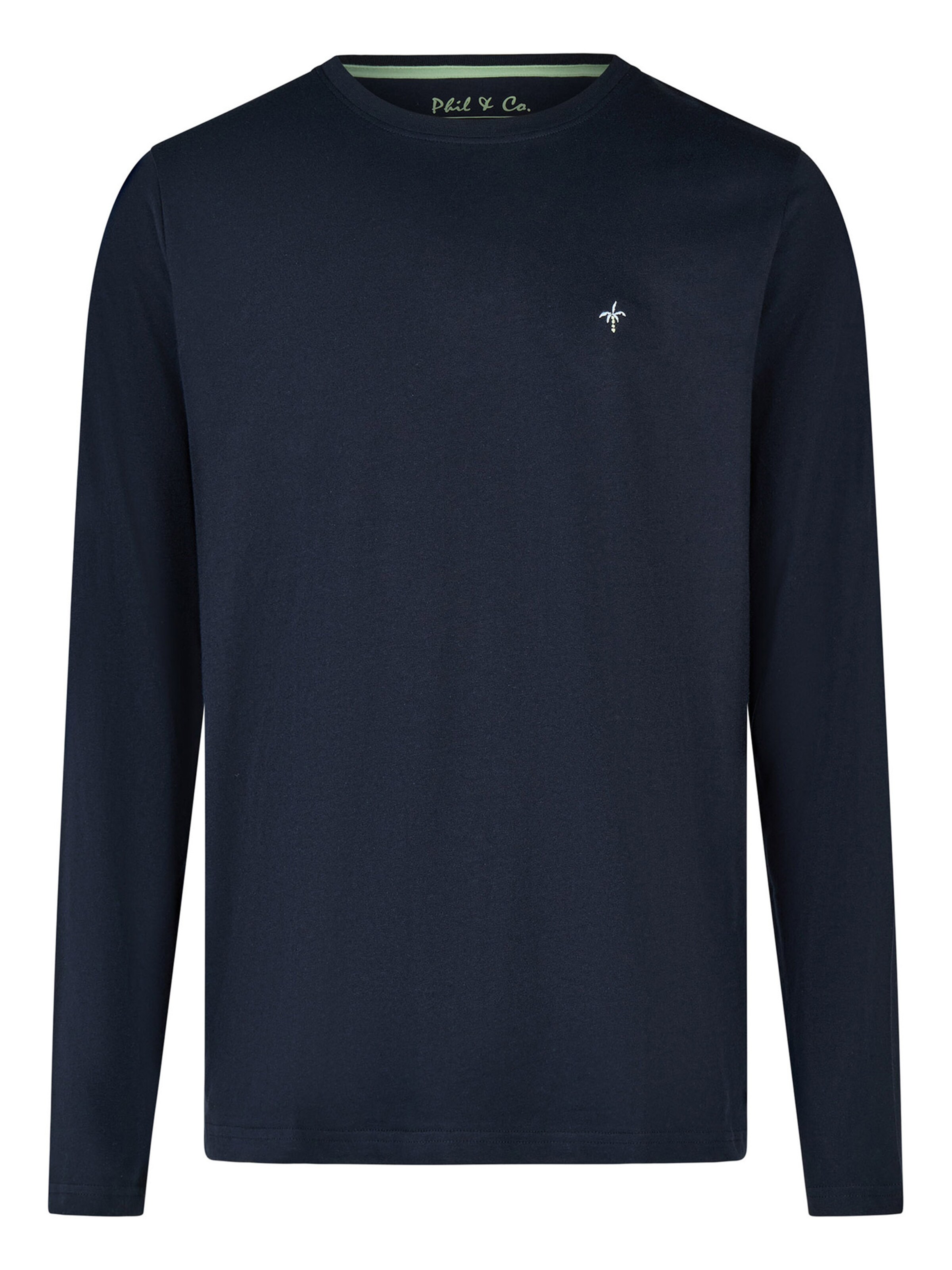 Phil & Co. Berlin Pajamas long ' Classics ' in Blue