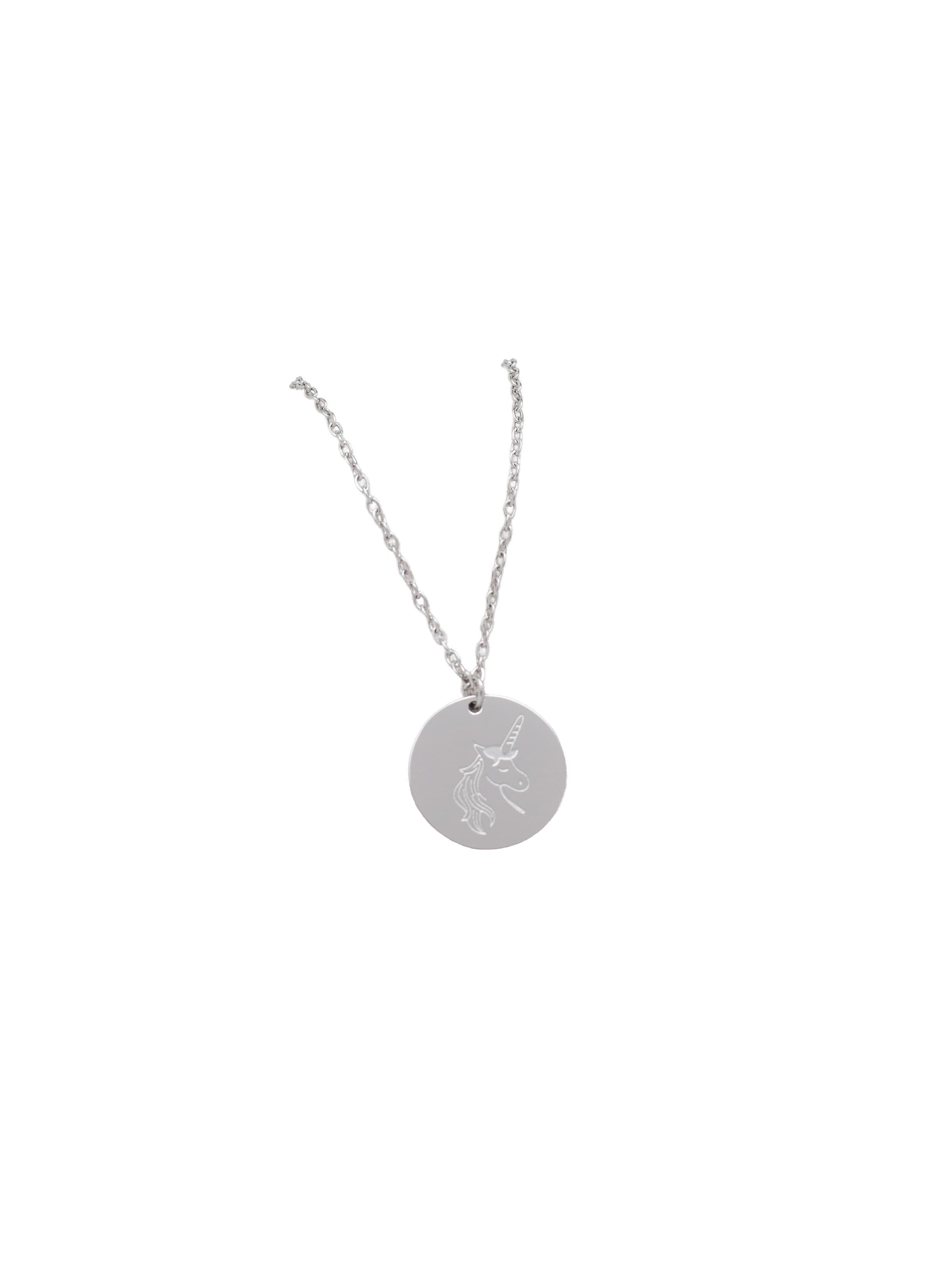 LUUK LIFESTYLE Necklace in Silver: front