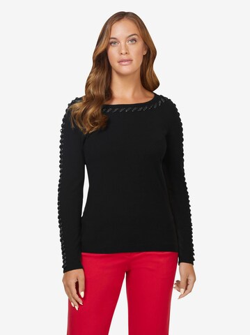 Ashley Brooke by heine Pullover in Schwarz: predná strana