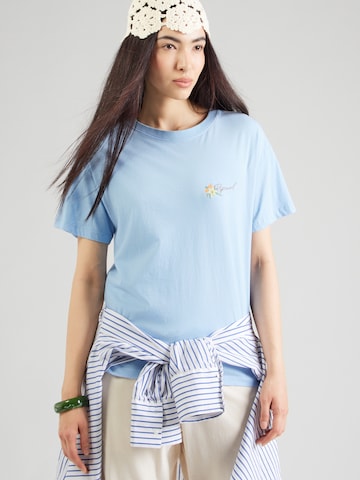 RIP CURL Μπλουζάκι 'POOLSIDE' σε μπλε: μπροστά