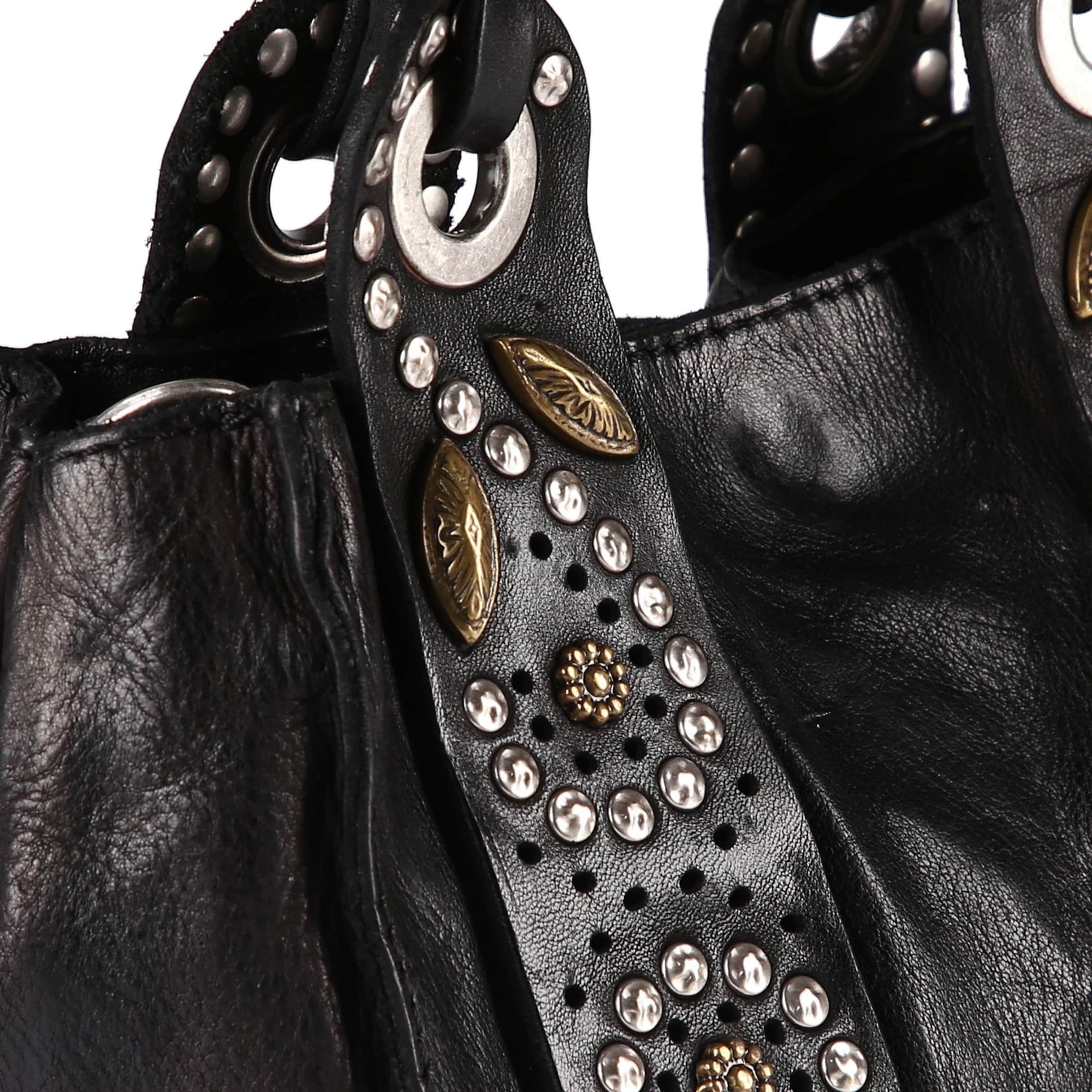 Sac bandoulière 'Dafne' Campomaggi en noir