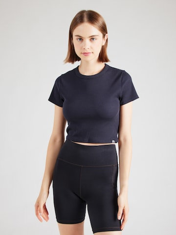 UNDER ARMOUR Функционална тениска в черно: отпред
