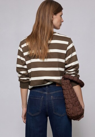 STREET ONE Sweatshirt in Brown