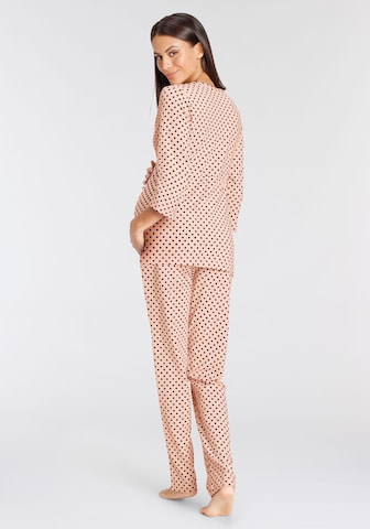 LASCANA Pajama in Beige