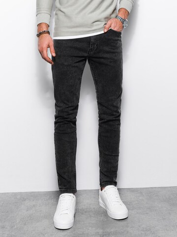 Ombre Skinny Jeans 'P1062' in Zwart