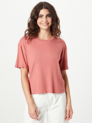 Gina Tricot - Camiseta 'Millie' en rojo: frente