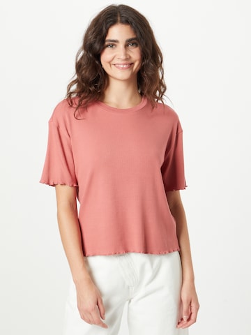 T-shirt 'Millie' Gina Tricot en rouge : devant