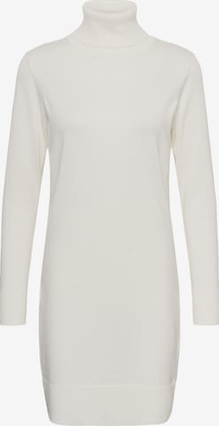 SAINT TROPEZ - Vestido de malha 'Mila' em branco: frente