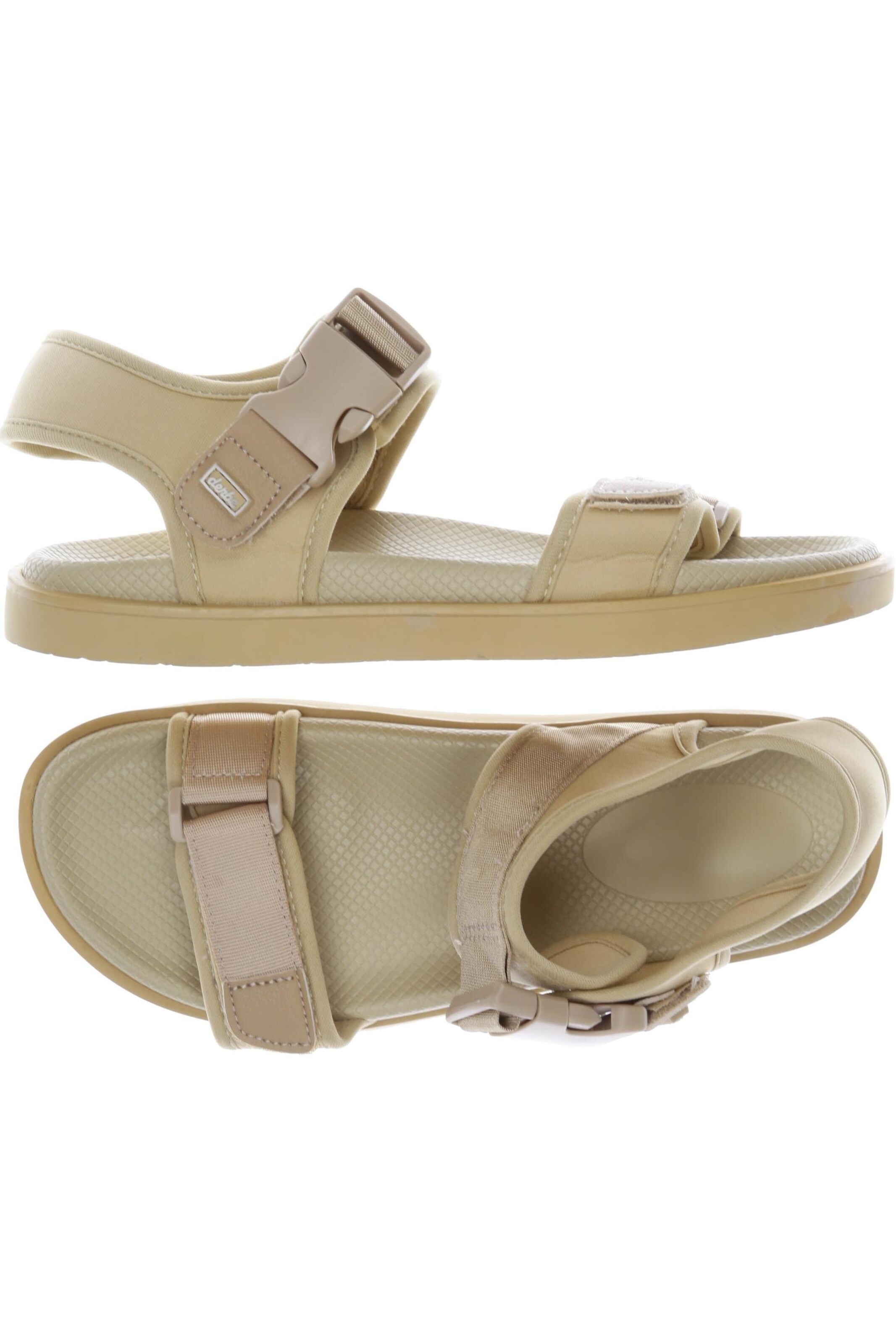 Derbe Sandalen 39 in Beige: Vorderseite