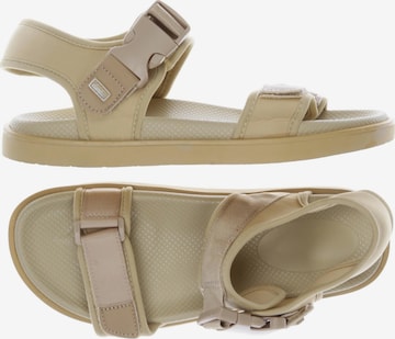 Derbe Sandalen 39 in Beige: Vorderseite