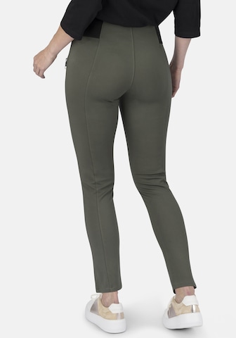 STOOKER WOMEN Slimfit Hose 'SIENNA' in Grün