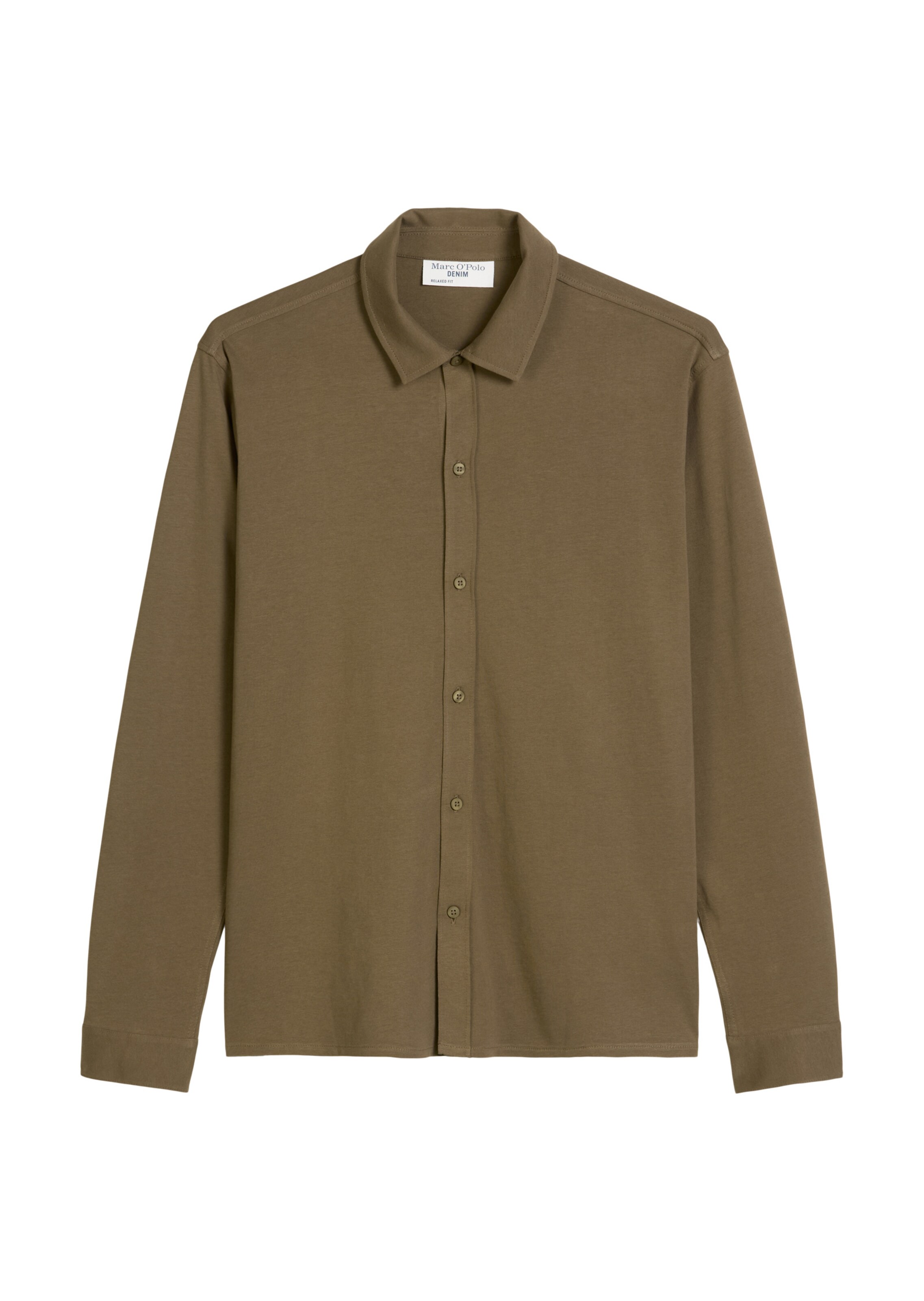 Marc O'Polo DENIM Overhemd in Groen: voorkant