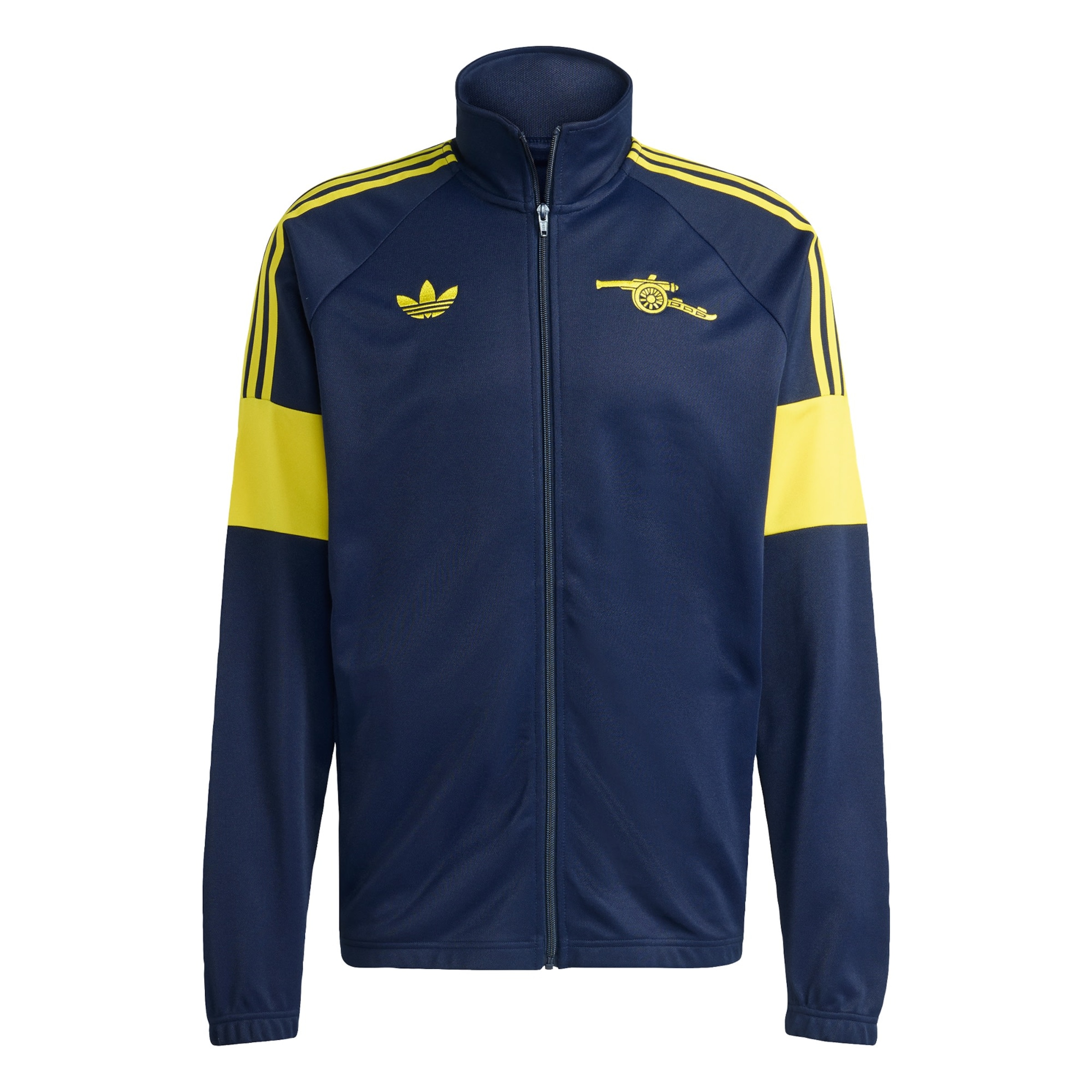 ADIDAS ORIGINALS Trainingsjack 'Arsenal FC LFSTLR' in de kleur Navy / Geel, Productweergave