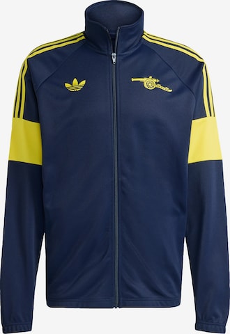 Vestes d’entraînement 'Arsenal FC LFSTLR' ADIDAS ORIGINALS en bleu : devant