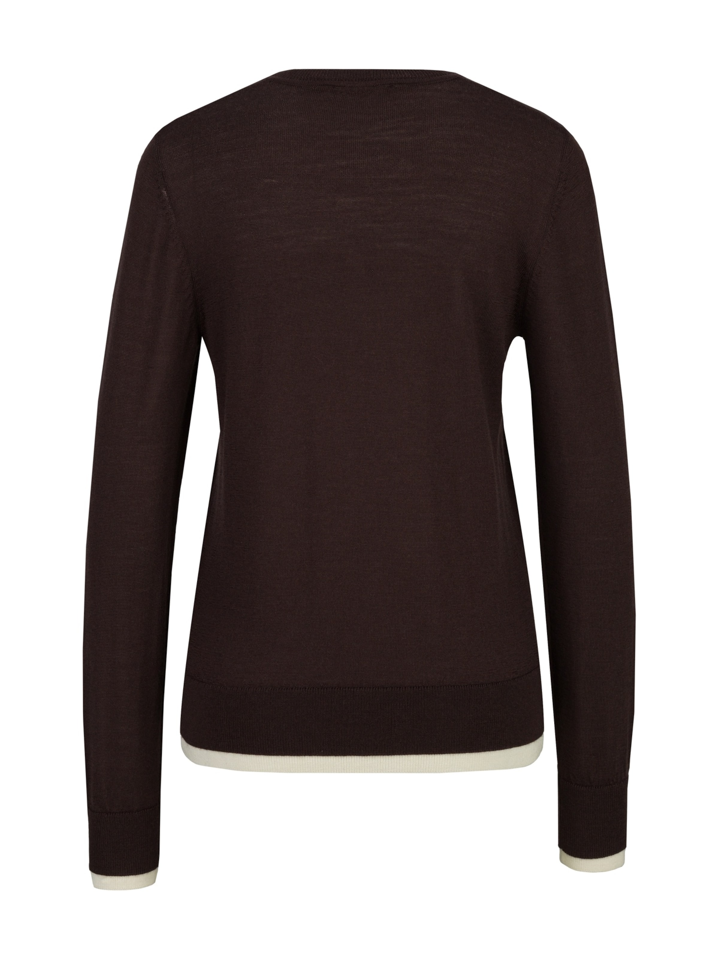 19V69 ITALIA Knit Cardigan 'Noella' in Brown