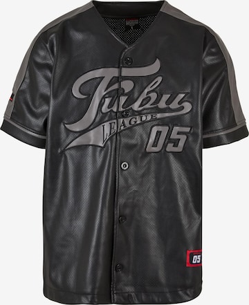 FUBU Regular Fit Hemd in Schwarz: predná strana