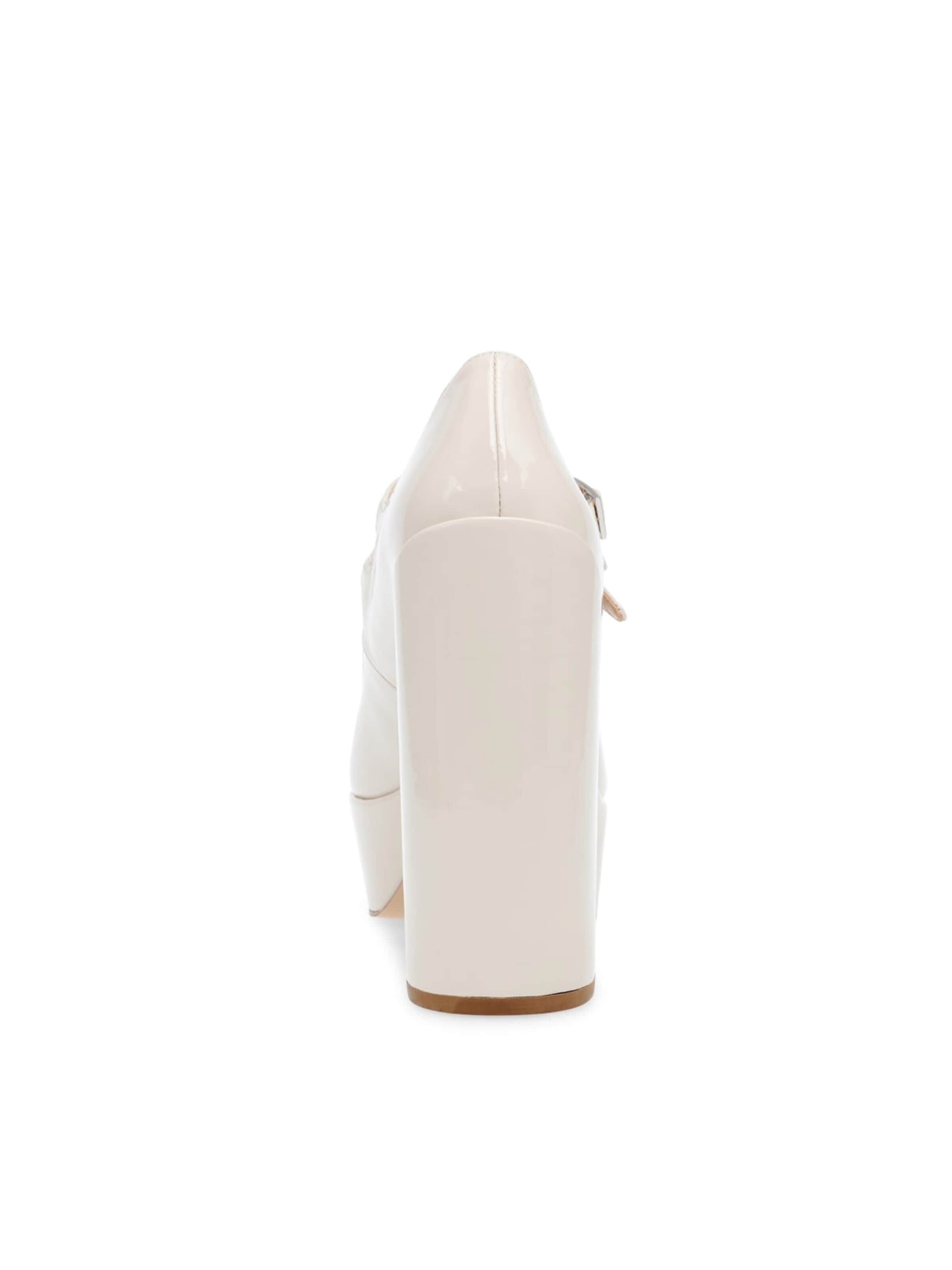 STEVE MADDEN Czółenka 'Charged-Up Bone Patt Shoes' w kolorze biały