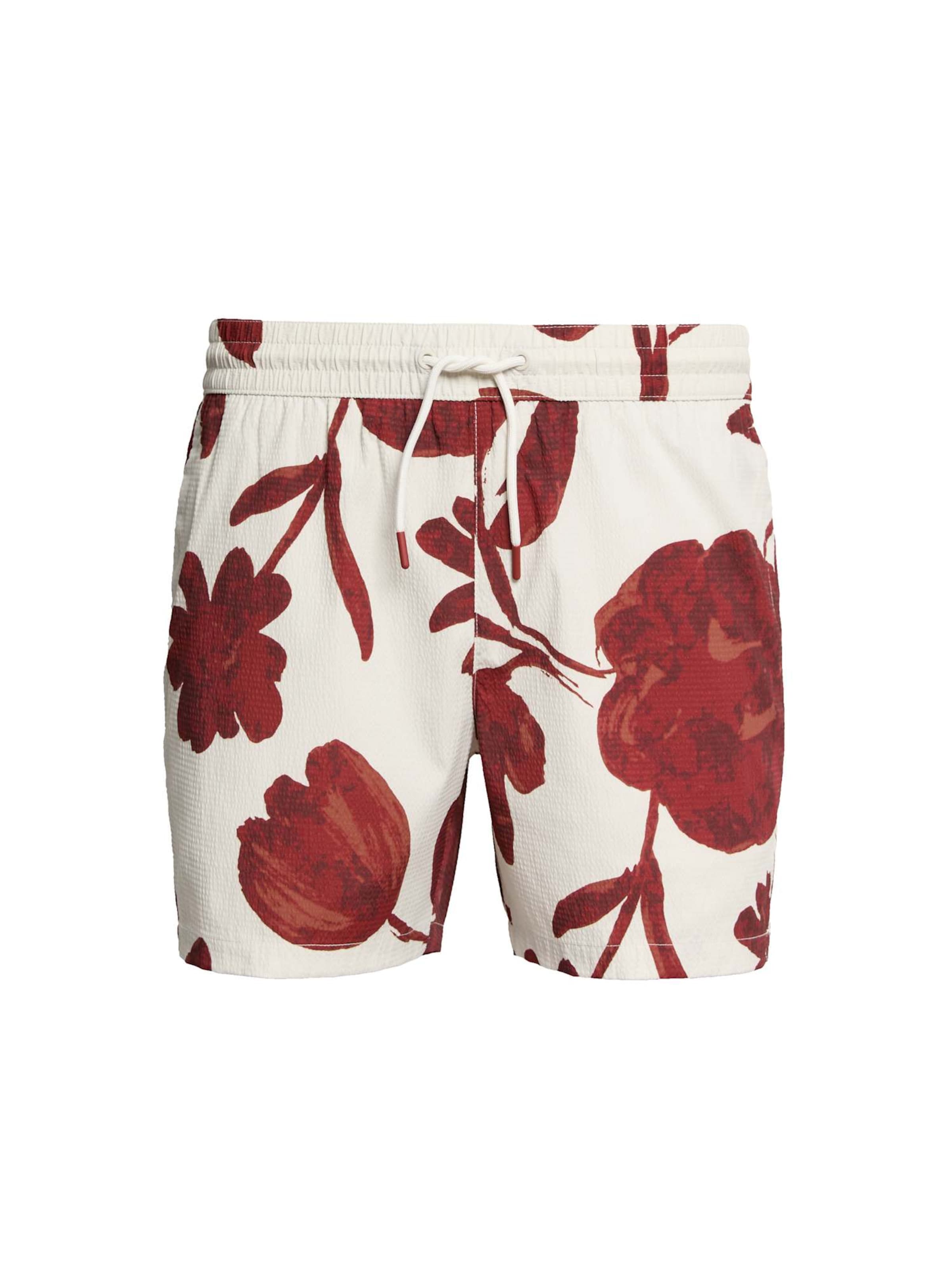 Marks & Spencer Zwemshorts in Wit: voorkant