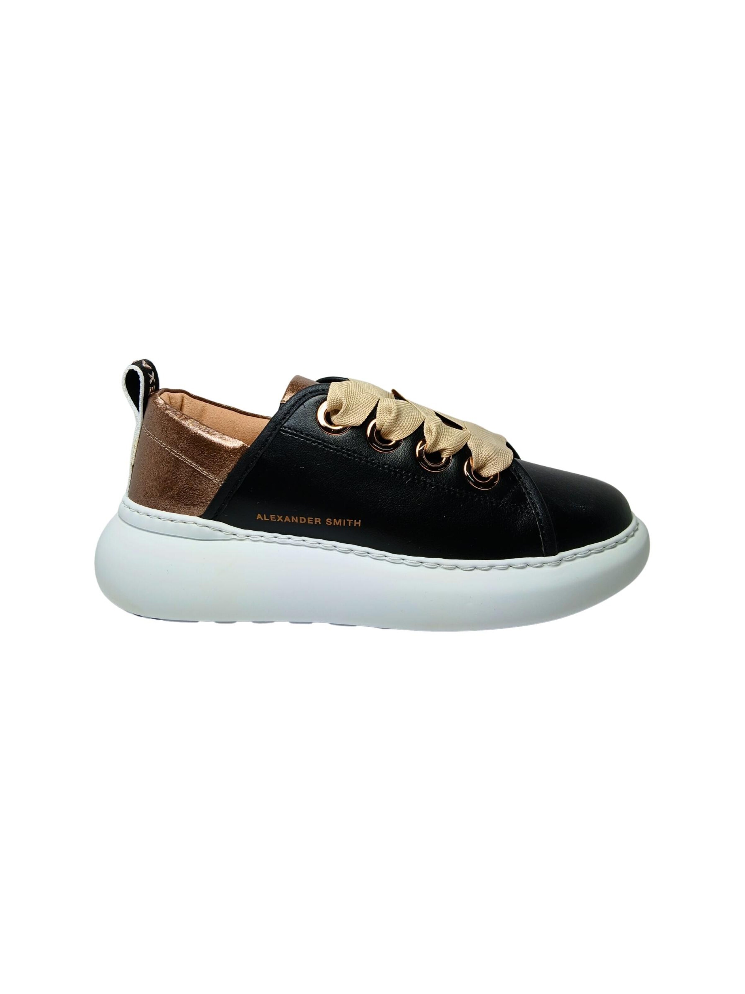 Sneaker bassa di Alexander Smith in nero