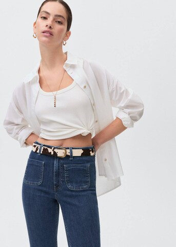 MANGO TEEN Flared Jeans in Blau
