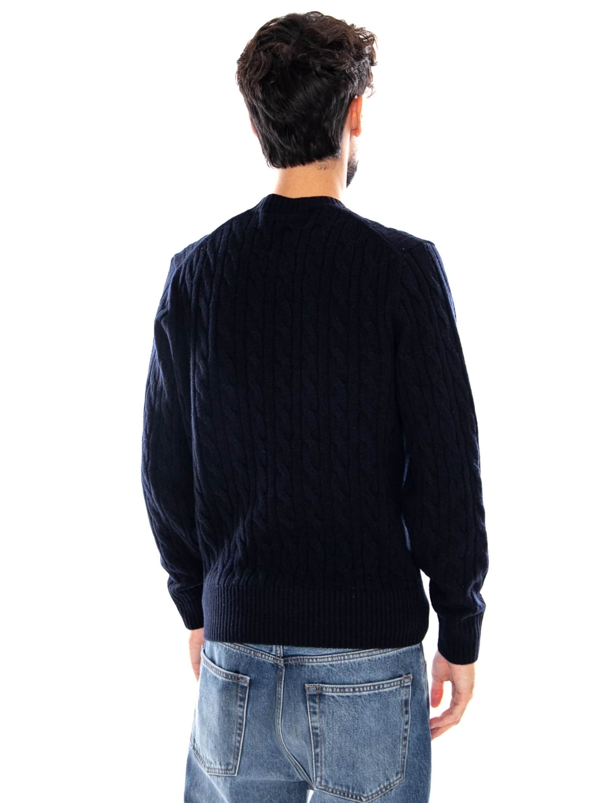LACOSTE Sweter 'PULLOVER BLUE' w kolorze niebieski