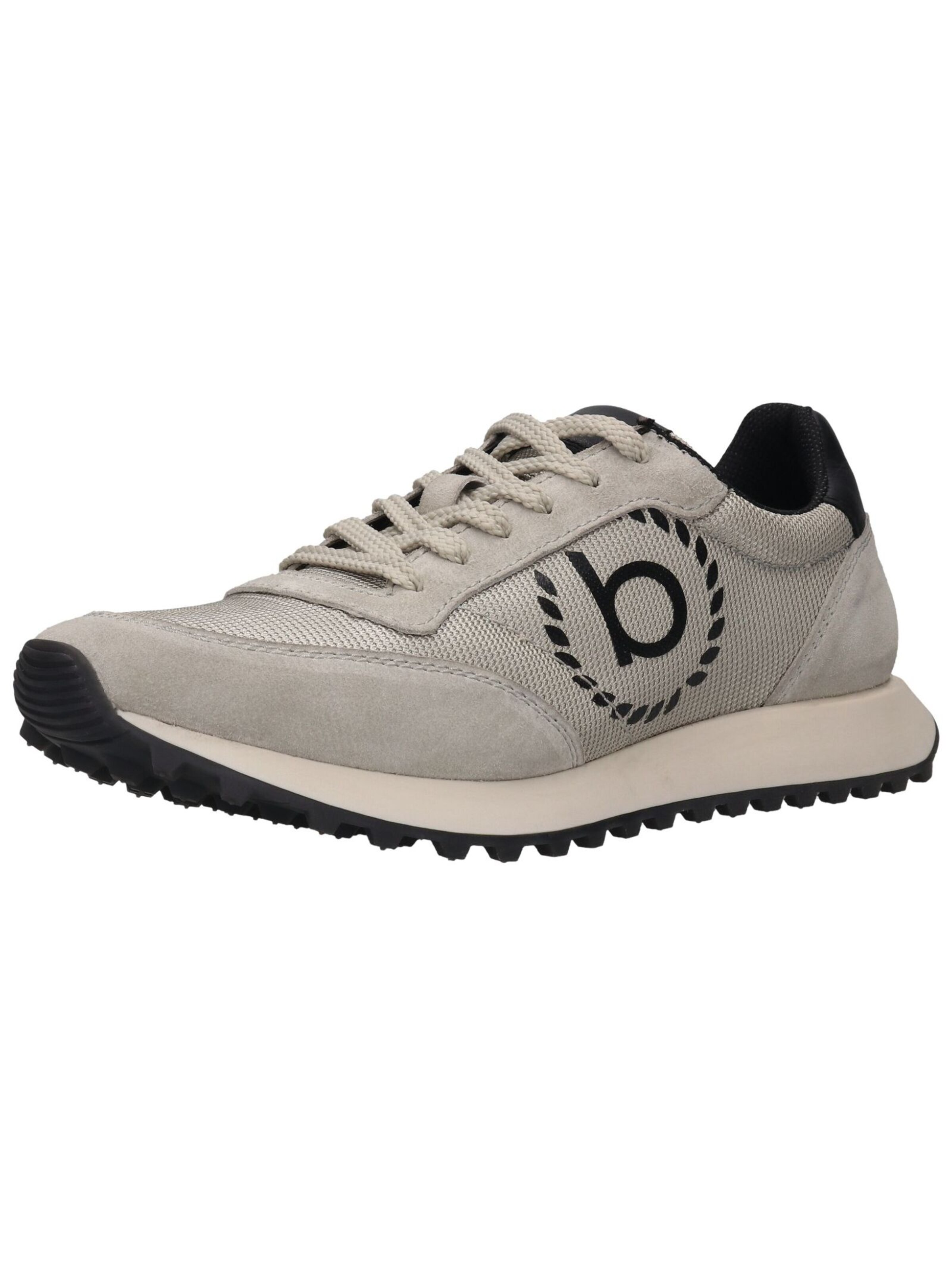 bugatti Sneakers laag in Grijs: voorkant